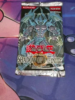 Yugioh TCG! SEALED Shadow of Infinity Booster Pack 1st Edition - LIGHT - Image 1