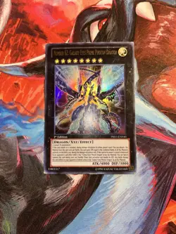 Yugioh! Number 62: Galaxy-Eyes Prime Photon Dragon PRIO-EN040 Ultra Rare 1st MP - Image 1