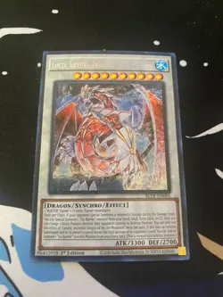 Yugioh Lancea Ancestral Dragon of the Ice Mountain 1st Ed Synchro Effect NM - Image 1