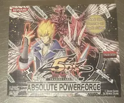 Yu-Gi-Oh! 5D's Absolute Powerforce 1st Edition Booster Box Factory Sealed W/Case 83717881919 - Image 1