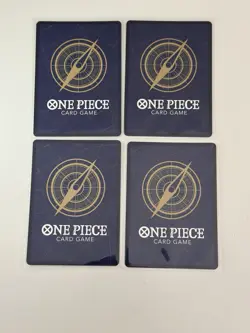 Monkey.D.Dragon OP13-017 Carrying On His Will 4 Foil Card Play Set Lot One Piece - Image 2
