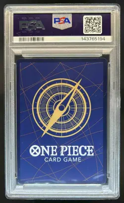2025 One Piece Carrying On His Will Portgas D Ace Wanted Alt Art OP13-119 PSA 10 - Image 2