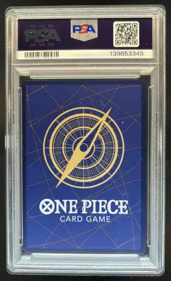 2025 One Piece Carrying On His Will Monkey D Luffy Manga Alt Art OP13-118 PSA 10 - Image 2