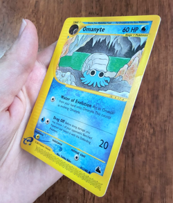Pokemon TCG Omanyte Skyridge e-card series 41/144 uncommon 2003 MP - Image 4