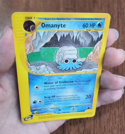 Pokemon TCG Omanyte Skyridge e-card series 41/144 uncommon 2003 MP - Image 5