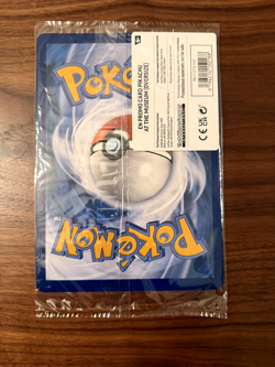 NEW PIKACHU AT THE MUSEUM NATURAL HISTORY MUSEUM OVERSIZE CARD - LOCATED IN USA - Image 2