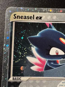 Sneasel ex 103/109 EX Ruby & Sapphire Pokemon Card Holo Foil Rare LP - Image 3