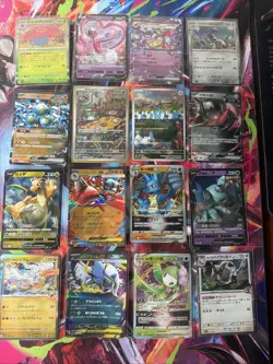 Pokemon 16 Card Lot nm V Max Mega Amazing Ex HOLO Rare Hits Only F66 - Image 1