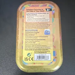 Pokemon Scarlet & Violet—151 Mini Tin Meowth Hitmonchan Trading Card Game 2023 - Image 2