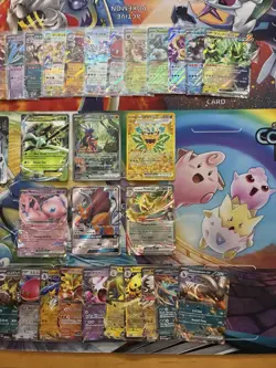 Pokemon Card Lot Full Art Alt Art Fire Mew Sceptile Tyranitar 38 Cards - Image 2