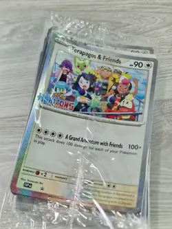 17x Pokemon Card Terapagos & Friends Horizons Stamped Sealed Promo JUMBO W/ Box - Image 2