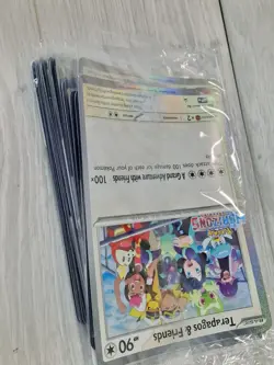 17x Pokemon Card Terapagos & Friends Horizons Stamped Sealed Promo JUMBO W/ Box - Image 3
