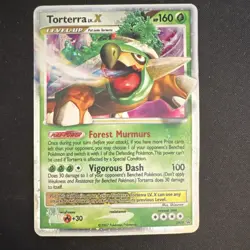 Torterra LV.X 160HP DP09 Promo Diamond & Pearl Card 2007 Pokemon TCG MP - Image 1