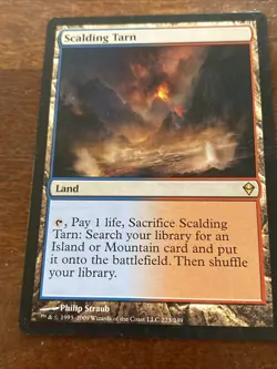 Scalding Tarn Zendikar Regular MTG TCG CARD NM - Image 1