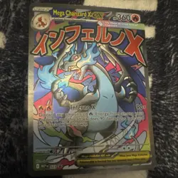 Pokemon Mega Charizard X EX MEP 023 Holo 360 HP Mega Evolution Card - Image 4