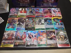 One Piece The Azure Sea's Seven (OP14) LOT OF (570+) CARDS YOU GET EVERYTHING - Image 1