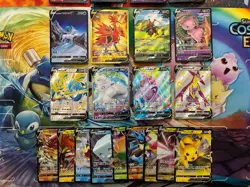 Pokemon Card Lot Full Art Alt Art Fire Zapdos Vulpix Mew Pikachu 29 Cards - Image 2