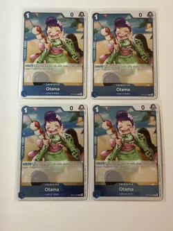 Otama OP13-043 Carrying On His Will 4 Foil Card Play Set Lot One Piece - Image 1