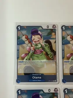 Otama OP13-043 Carrying On His Will 4 Foil Card Play Set Lot One Piece - Image 2