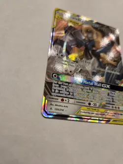 Pokemon Lucario & Melmetal GX 120/214 SM-Unbroken Bonds Ultra Rare Holo Card - Image 3