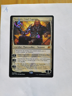 Tezzeret, Cruel Captain Edge of Eternities Regular + Emblem - LP - M - Regular - Image 1