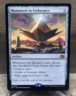 Monument to Endurance Promo Pack: Aetherdrift Regular Magic MTG - Image 1