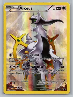 Pokemon TCG Promo Arceus XY83 English - Image 1