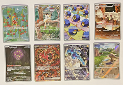 Pokemon Card Lot Illustration Rare Meowth 106, Oricorio 024, Shuckle 136 ! - Image 1