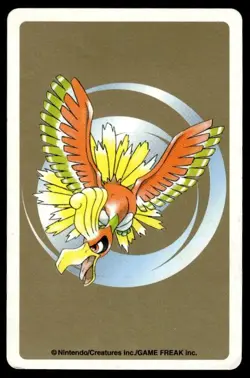 Pikachu Joker Ho-Oh Poker Deck Pokemon Japanese ~ HP Stained - Image 2