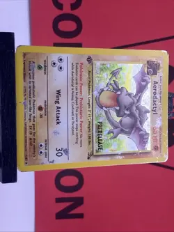 Aerodactyl 1/62 Fossil Holo Prerelease Stamped 1st edition WOTC Pokemon TCG HP - Image 4