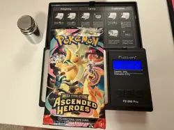 SUPER HEAVY! 22.74g 🌟Ascended Heroes🌟 Pokemon TCG Booster Pack. Sealed - Image 1