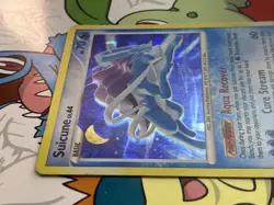 POKEMON TCG SUICUNE 19/132 D&P SECRET WONDERS CRACKED ICE HOLO - LP/MP - Image 3