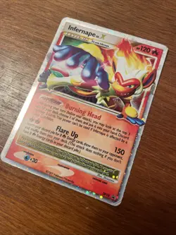 Pokemon TCG Infernape LV.X Holo Rare DP10 HP - Image 2