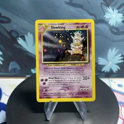 Pokemon Slowking 14/111 Neo Genesis Holo MP - Image 1