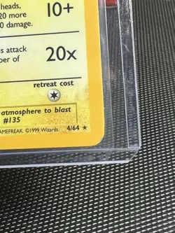 Jolteon Base Set Series Jungle 1999 Pokemon Card TCG WOTC, NM Condition - Image 2