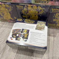 Pokemon TCG Surging Sparks Pokemon Center - Elite Trainer Box ETB Sealed New - Image 4