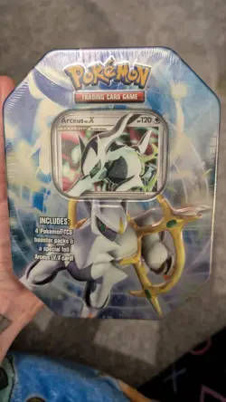 Pokemon Arceus 2009 Promo Tin *Rare And Sealed* VHTF Booster Packs!!! - Image 1
