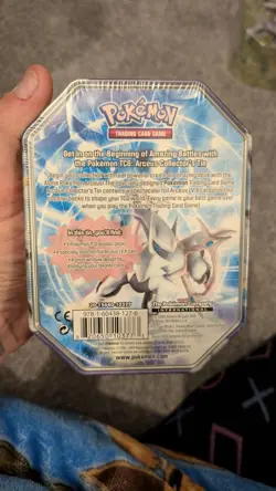 Pokemon Arceus 2009 Promo Tin *Rare And Sealed* VHTF Booster Packs!!! - Image 2