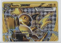 Raichu BREAK Pokemon XY BREAKthrough #50 - Image 1