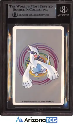 Pokemon 1999 Horsea 116 9 Of Spades Silver Poker Set Japanese BGS 9 - Image 2