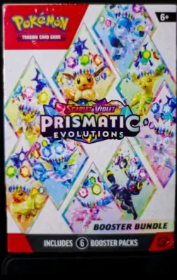Pokemon TCG: Scarlet & Violet Prismatic Evolutions Booster Bundle Factory Sealed - Image 1