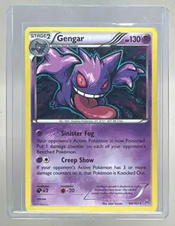 Gengar 2015 Pokemon XY BREAKthrough #60/162 Holo - Image 1