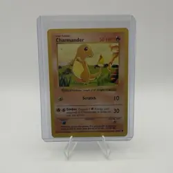 Pokemon Charmander 46/102 Base Set 50 HP Common Shadowless - Image 1