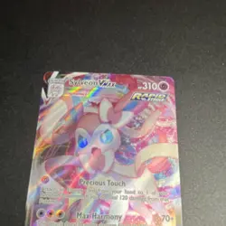 Pokemon Sylveon VMAX Ultra Rare Full Art Rapid Strike Holo Evolving Skies 075/2… - Image 4