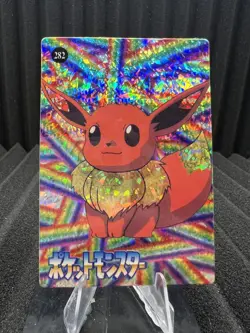 Pokemon Vintage Pocket Monsters Vending HOLO Prism Sticker Bandai 1999 Nintendo - Image 1