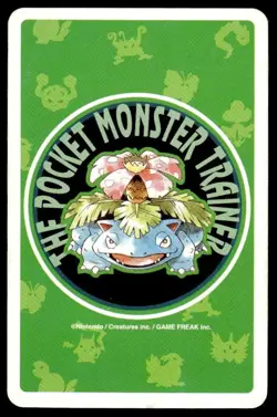 Ivysaur 4 of Diamonds Venusaur Poker Deck Pokemon Japanese ~ MP - Image 2