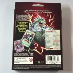 Yugioh Dinosaur's Rage Structure Deck Special Set 1st Edition Sealed Deck - Image 2