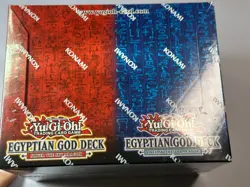 Yugioh STRUCTURE DECK Egyptian God Deck Obelisk & Slifer 1st Edition Display Box - Image 3