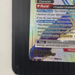 Union Arena Yusuke Urameshi (038) (SR***) UE13BT/YYH-1-038 Yu Yu Hakusho 3 STAR - Image 4