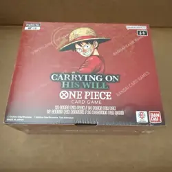 One Piece Card Game: Carrying On His Will (OP-13) Booster Box Sealed- first run! - Image 1